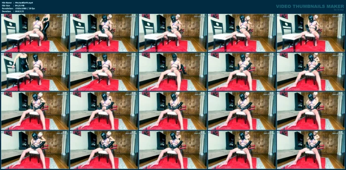 Tied Up And Defenseless, My Sub I's Completely Under My Control - MISTRESS JANE BLONDE MILF / COCKATRICEDOMME - MP4