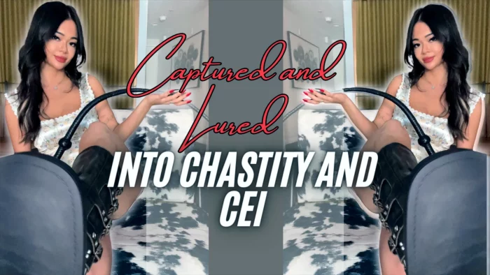 Captured & Lured Into Chastity & Lite CEI - MISS LUCID - MP4