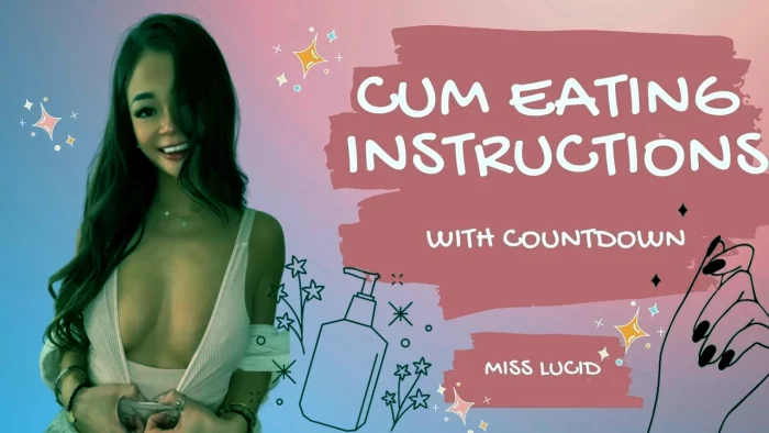 CEI With Cum Countdown - MISS LUCID - MP4