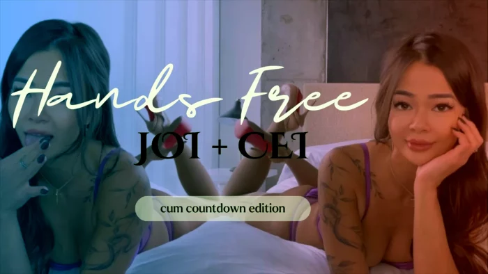 Hands Free JOI CEI Cum Countdown Edition - MISS LUCID - MP4