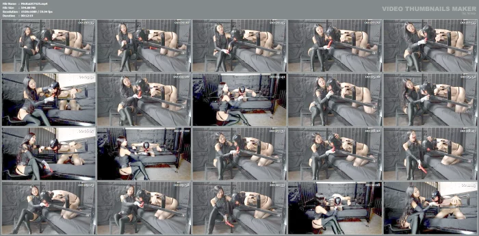 Pillory Torment Part 1 Deep Throat Control - MISTRESS RUIKO - MP4