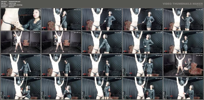 Spiked Cock Ring And The Chain Of Torment Complete Edition Mistress Ruikos Sadistic Control - MISTRESS RUIKO - MP4