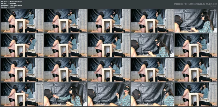 Double Human Furniture For Me - MISTRESS GAIA - MP4