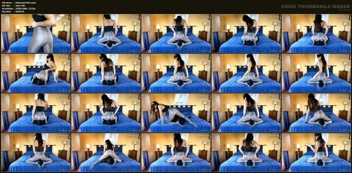 Seductive Shiny Silver - MISTRESS GAIA - MP4