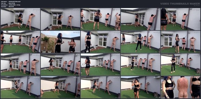 Whipping The Wall - MISTRESS GAIA - MP4