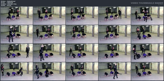 Flogging 3 Bitches - MISTRESS KARINA / MEAN KARINA KALASHNIKOVA - MP4