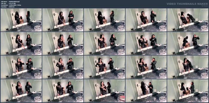 Human Drain Hole Brushing Our Teeth - MISTRESS KARINA / MEAN KARINA KALASHNIKOVA - MP4