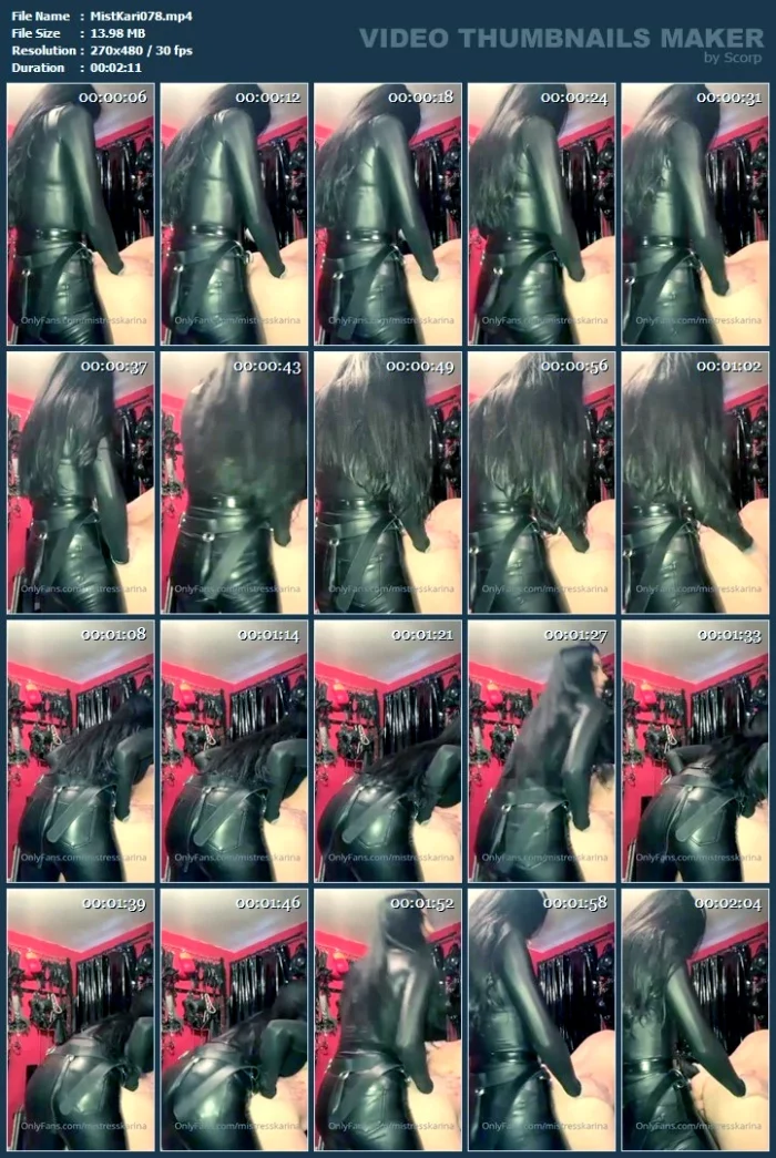 Making Him Cry Like A Bitch On My Cock - MISTRESS KARINA / MEAN KARINA KALASHNIKOVA - MP4