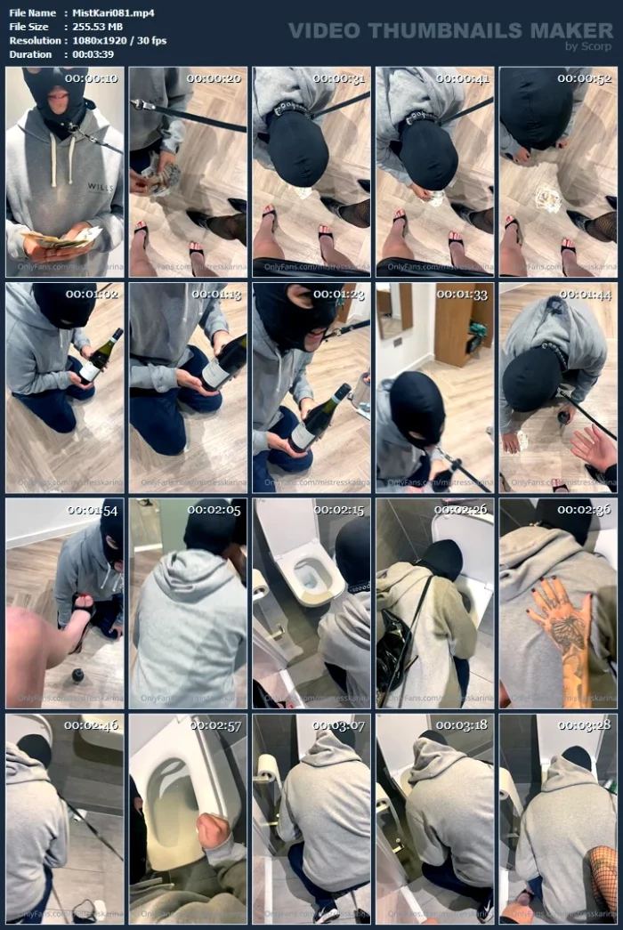 Mean Humiliation And Rinsing A Pathetic Slave With Mistress Mika - MISTRESS KARINA / MEAN KARINA KALASHNIKOVA - MP4