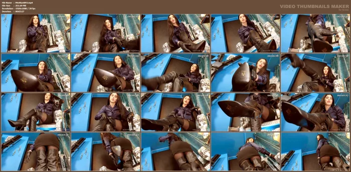 Pathetic Boot Worshipper - MISTRESS KARINA / MEAN KARINA KALASHNIKOVA - MP4