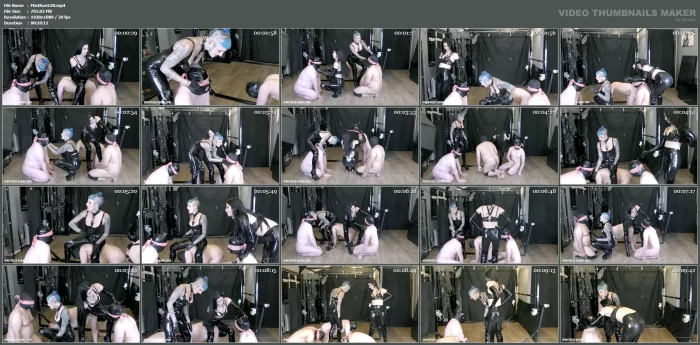 Slave Slapping Contest Ft Miss Bliss - MISTRESS KARINA / MEAN KARINA KALASHNIKOVA - MP4