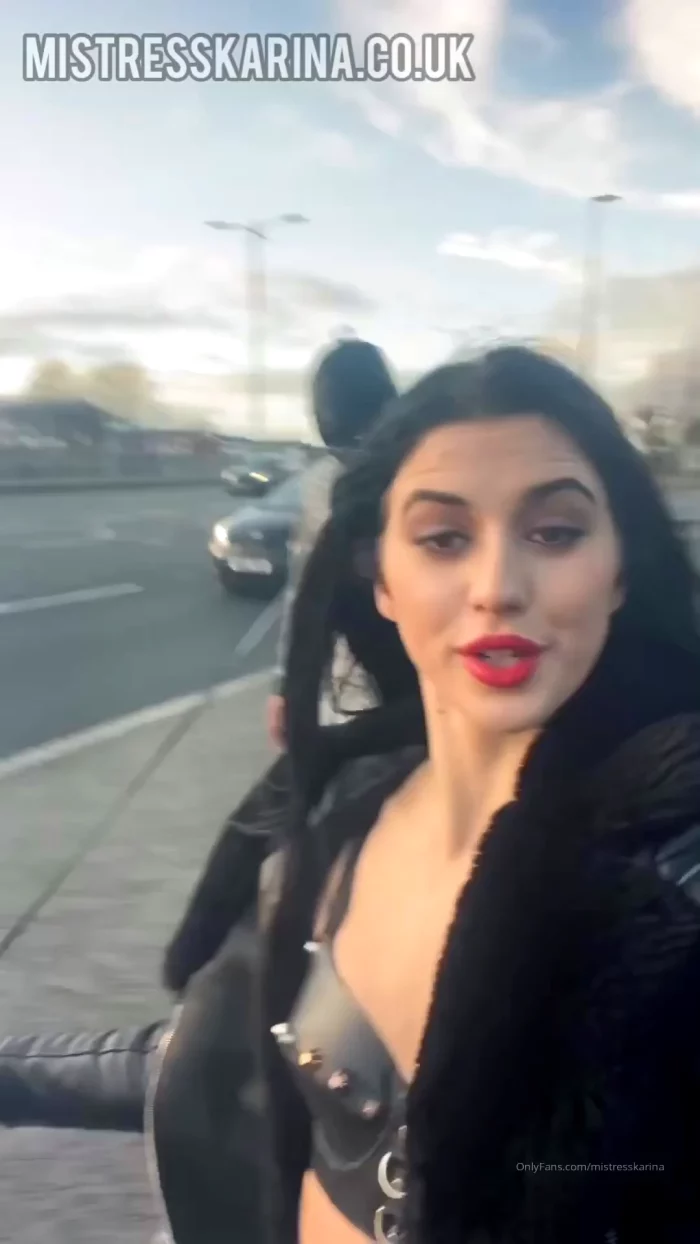 Walking My Gimped - MISTRESS KARINA / MEAN KARINA KALASHNIKOVA - MP4