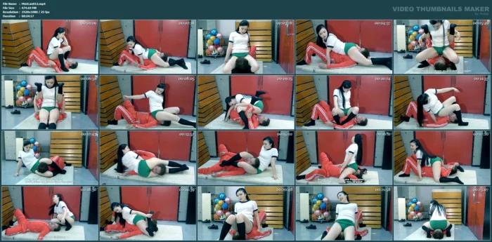 Facesitting Of A Japanese Female College Student In Gym Clothes - MISTRESS LAND / 337799 - MP4