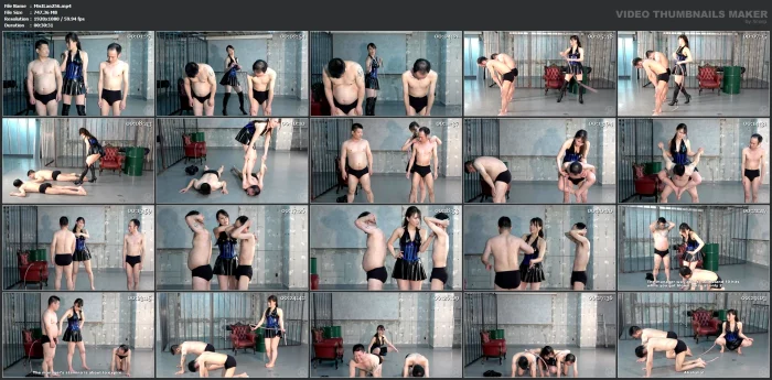 Pin - Up Model Strikes Back By Slapping, Kicking And Stomping At Her Perverted Manager And Photographer - MISTRESS LAND / 337799 - MP4