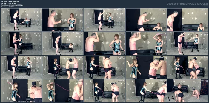 Slave Whipping, Electric Shock Game By Young Mistress - MISTRESS LAND / 337799 - MP4