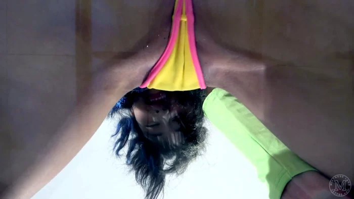 Your Face I's Put Into A Facesitting Box And Girl In A Bikini Sits On It Like A Chair, Laughing And Humiliating You, POV Ft. Lily Hosho - MISTRESS LAND / 337799 - MP4