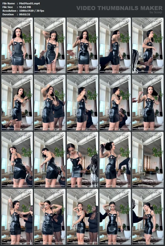 A Little Bts Of My Most Recent Femdom Photoshoot - MISTRESS MAX - MP4