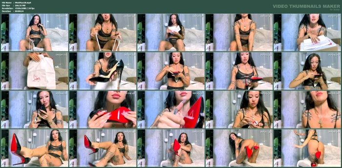 Louboutin Heel Fetish - MISTRESS MAX - MP4