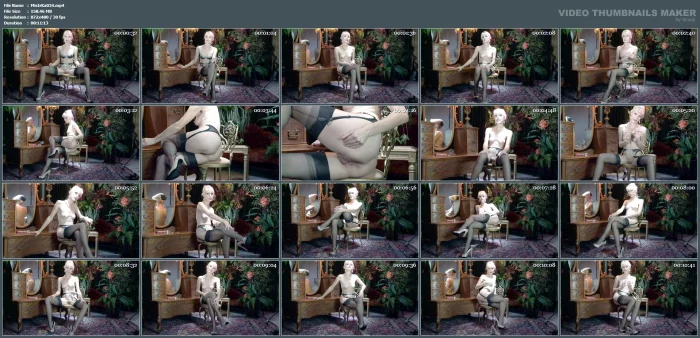 Chastity 2 - Virtual Training - MISTRESS KARIN / KARIN VON KROFT / DOM KARIN - MP4