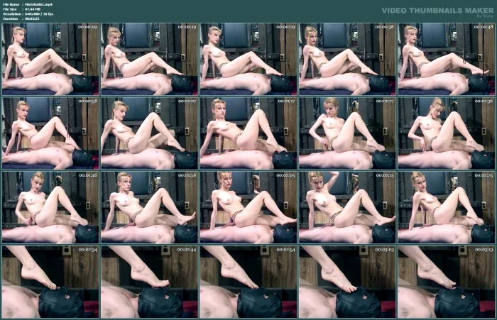 Foot Sucking - MISTRESS KARIN / KARIN VON KROFT / DOM KARIN - MP4