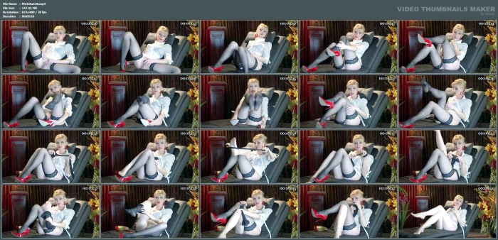 Mistress' Stockings - MISTRESS KARIN / KARIN VON KROFT / DOM KARIN - MP4