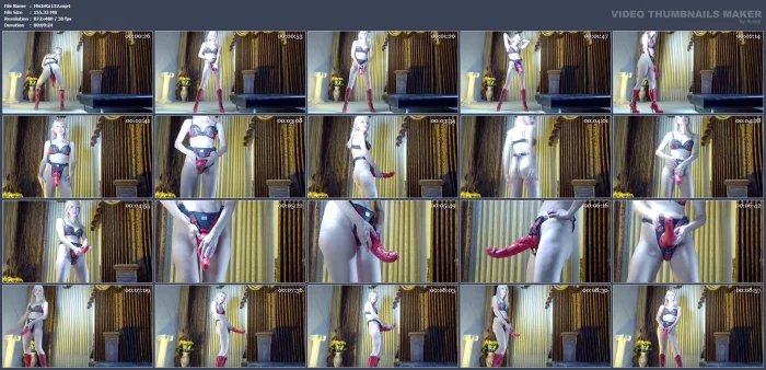 Monstress Red - MISTRESS KARIN / KARIN VON KROFT / DOM KARIN - MP4