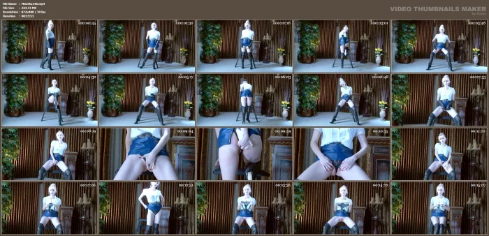 Panty Masturbator - MISTRESS KARIN / KARIN VON KROFT / DOM KARIN - MP4