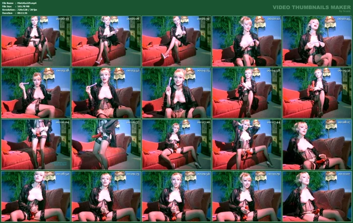 Virtual Trainig Session - Slut - MISTRESS KARIN / KARIN VON KROFT / DOM KARIN - MP4