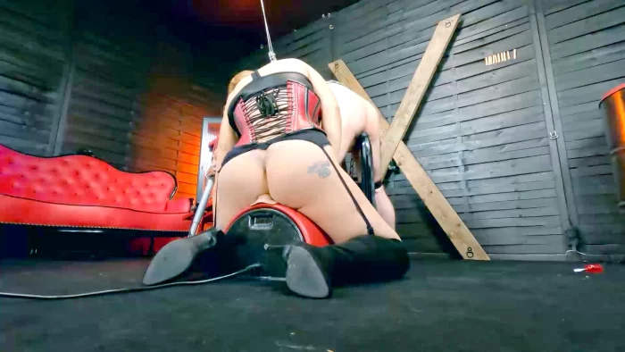 Machine Jerk Off Slave - MONICA MILF - MP4