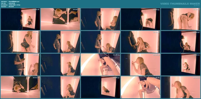 Peepshow Blowjob - MONICA MILF - MP4