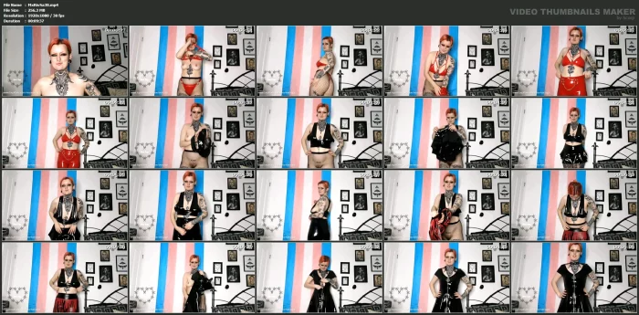 Pvc Collection Try On - MXRIVERSAGE - MP4