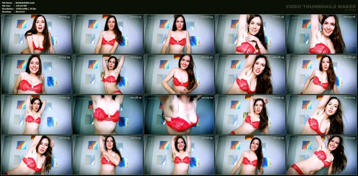 Long Luscious Armpit Hair - NATASHA'S BEDROOM / IWANTNATASHA - MP4