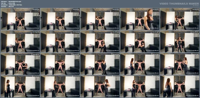 Predicament Bondage Whipping - NEENA DE VILLE - MP4