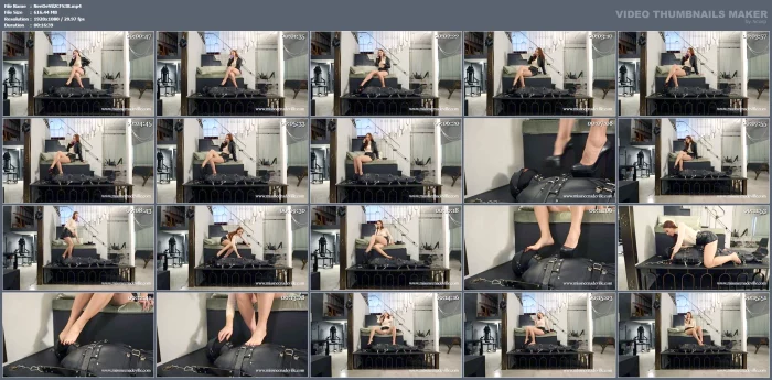 Trapped Tinder Date Worships My Soles - NEENA DE VILLE - MP4