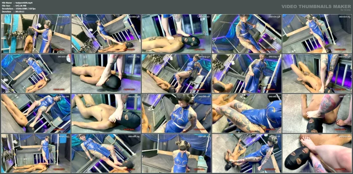 Choked Out By Chun - Li - Mistress Patricia - SADISTIC QUEENS / SQUISHYSAX - MP4