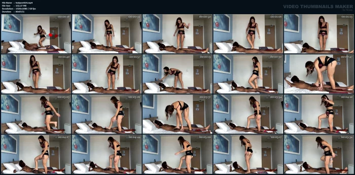 Gingerale (Miss Tress Roux) - Squished While Napping - SADISTIC QUEENS / SQUISHYSAX - MP4