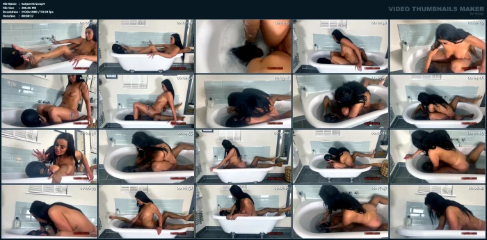 Henny Diamonds - A Devilish Dunking - SADISTIC QUEENS / SQUISHYSAX - MP4