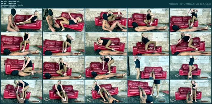 Lady Sara Borgia - 1st Time Squish - SADISTIC QUEENS / SQUISHYSAX - MP4