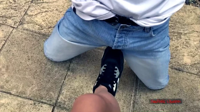 Miss Tiffany Naylor - Brutal Ballbusting POV - SADISTIC QUEENS / SQUISHYSAX - MP4