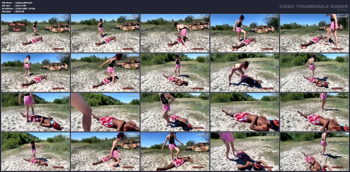 Miss Tiffany Naylor - Squished While Napping 2 - SADISTIC QUEENS / SQUISHYSAX - MP4