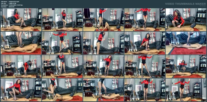 Mistress Diana - 1st Time Squish - SADISTIC QUEENS / SQUISHYSAX - MP4