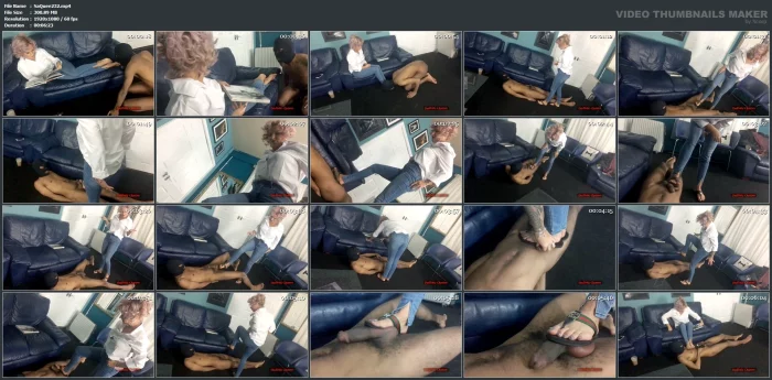 Mistress Erika - Gucci Flip Flops Were Made For Stomping - SADISTIC QUEENS / SQUISHYSAX - MP4