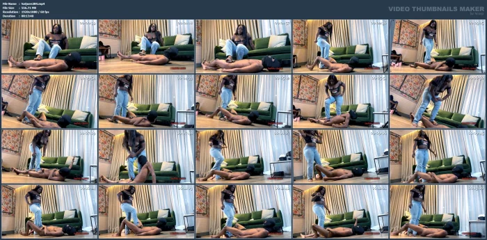 Queen Melanin - 1st Time Squish - SADISTIC QUEENS / SQUISHYSAX - MP4