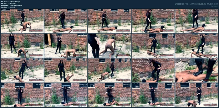 Rebekka Raynor - 1st Time Squish - SADISTIC QUEENS / SQUISHYSAX - MP4