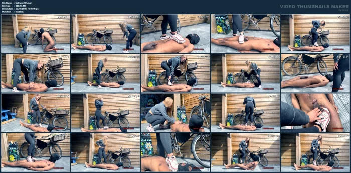 Scarlett Morgan - Break My Bike? I Break Your Balls! - SADISTIC QUEENS / SQUISHYSAX - MP4