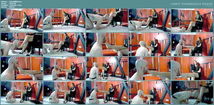 Lady Iveta - A Good Feet Licking - SADO-LADIES - MP4