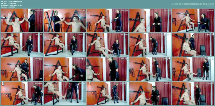 Lady Iveta - Bastinado For Unkempt Feet - SADO-LADIES - MP4