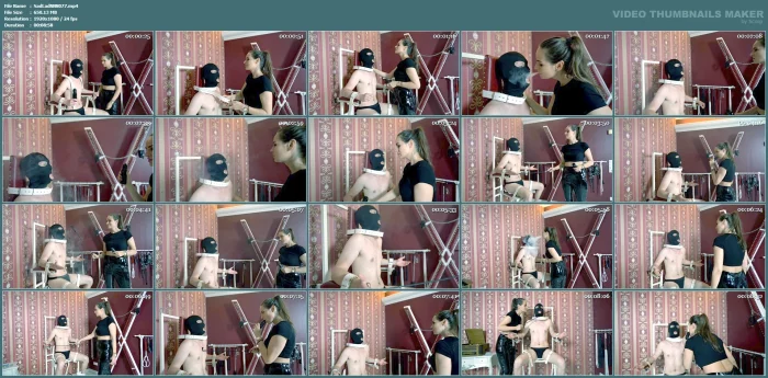Lady Iveta - Playing With Steam - SADO-LADIES - MP4