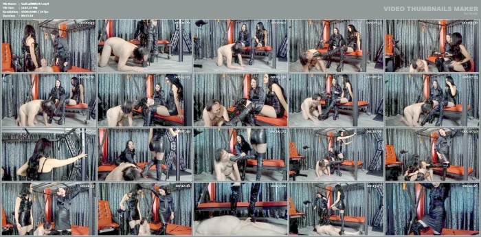 Miss May, Lady Jolie Berrie - Cruel Double Boot Domination - SADO-LADIES - MP4