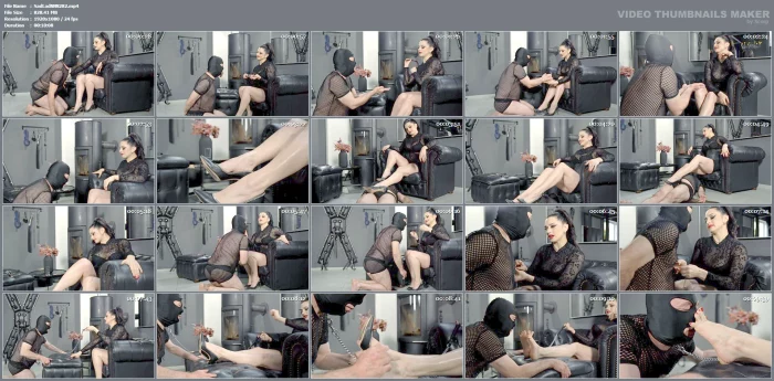 Mistress Bella Lugosi - Bellas Gorgeous Feet Part 3 - SADO-LADIES - MP4
